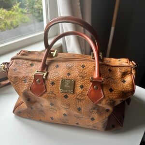 MCM 90s Boston Bag